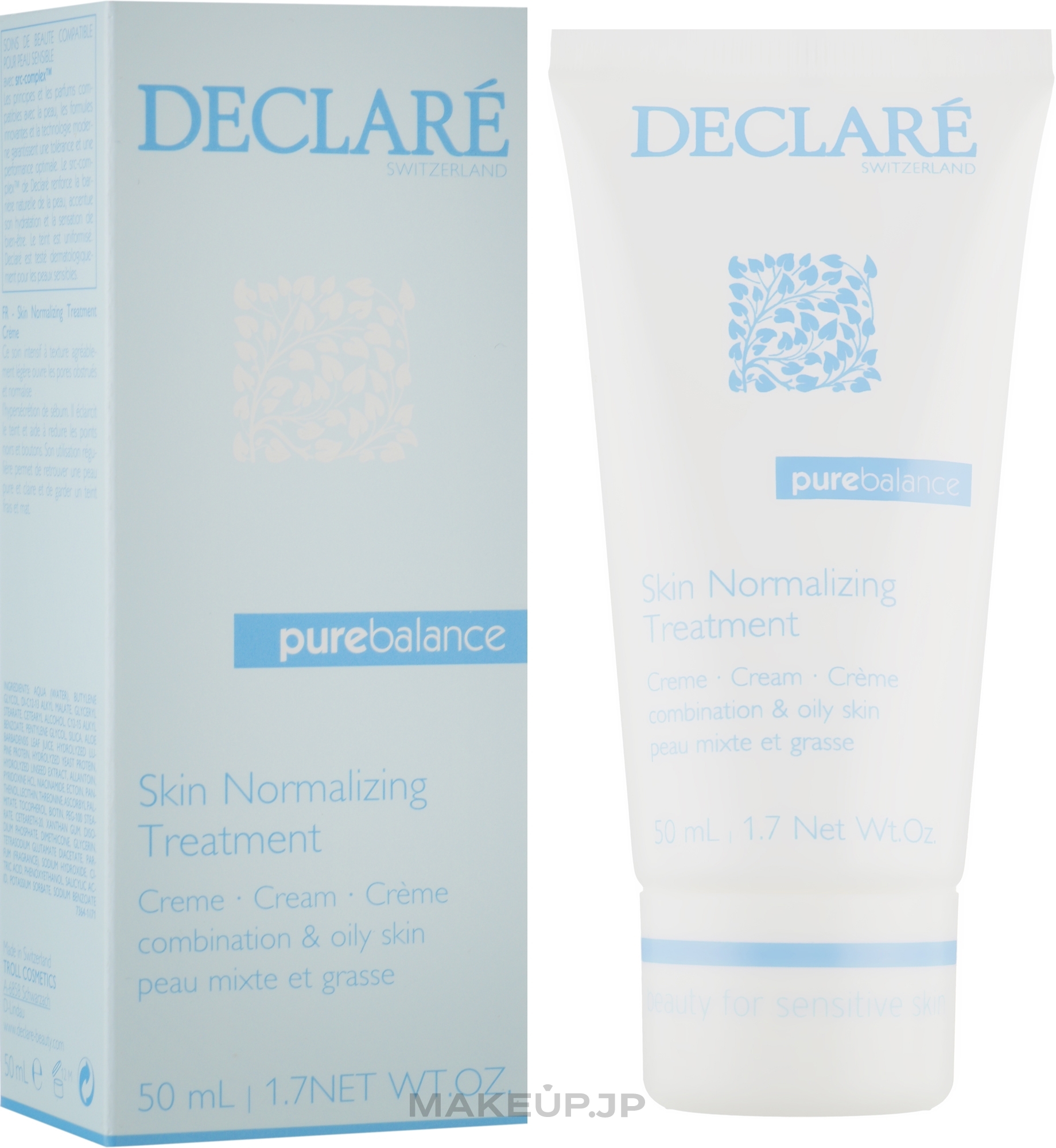 Normalizing Treatment Cream - Declare Skin Normalizing Treatment Cream — photo 50 ml