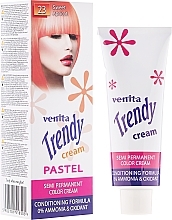 Coloring Hair Cream Toner - Venita Trendy Color Cream — photo N1