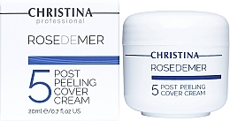 Protective Post Peeling Cover Cream "Rose De Mer" - Christina Rose De Mer 5 Post Peeling Cover Cream — photo N2