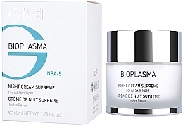 Fragrances, Perfumes, Cosmetics Nourishing Night Cream - Gigi Bioplasma Night Cream Supreme