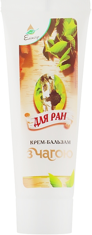 Anti-Wound Cream Balm with Chaga - Elixir — photo N2