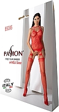 Erotic Bodysuit BS095, red - Passion Bodystocking — photo N1
