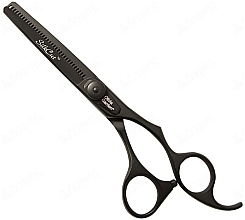 Fragrances, Perfumes, Cosmetics Hair Cutting Scissors Silkcut 6,35 - Olivia Garden Black Matt