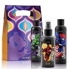 Fragrances, Perfumes, Cosmetics Set - Avon Marvel Avengers (sh/gel/200ml + edt/150ml + shampoo/200 ml + bag)