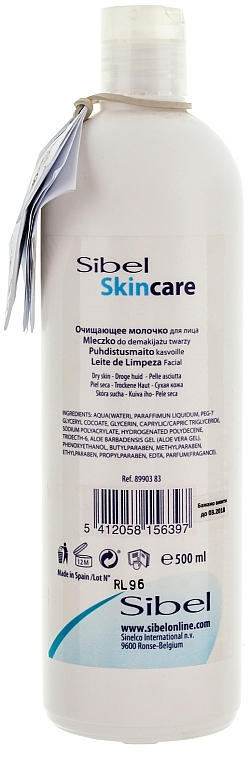 Cleansing Milk for Dry Skin - Sibel Scin Care Cleansing Face Milk — photo N2