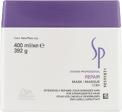 Repair Damaged Hair Mask - Wella Professionals Wella SP Repair Mask — photo N3