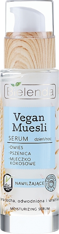 Moisturizing Face Serum - Bielenda Vegan Muesli — photo N2