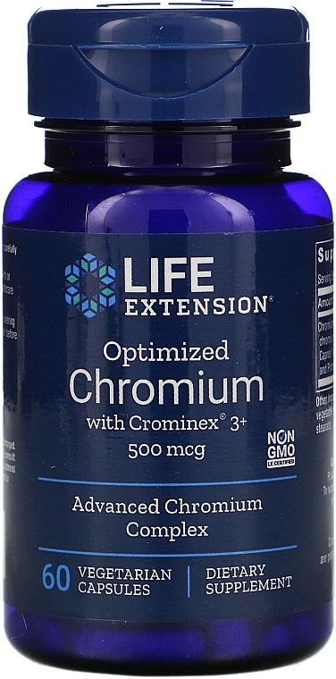 Dietary Supplement "Chromium" - Life Extension Chromium — photo N1