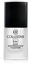 3in1 Nail Polish - Collistar3 in 1 Base Rafforzatore Fissatore — photo N2