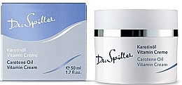 Fragrances, Perfumes, Cosmetics Face Cream for Dry Skin - Dr. Spiller Carotene Oil Vitamin Cream