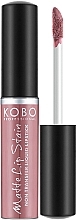 Lip Gloss - Kobo Professional Matte Lip Satin — photo N1