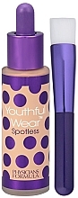 Fragrances, Perfumes, Cosmetics Foundation with Brush - Physicians Formula Youthful Wear Spotless Foundation SPF 15