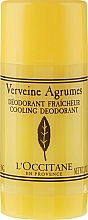 Fragrances, Perfumes, Cosmetics Refreshing Deodorant Stick "Verbena" - L'Occitane Verbena Deodorant Stick