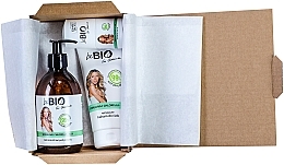 Fragrances, Perfumes, Cosmetics Set - BeBio Spirulina & Chlorella Algae Set (sh/gel/400ml + b/lot/200ml + deo/roll-on/50ml)