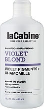 Fragrances, Perfumes, Cosmetics Blonde Shampoo - La Cabine Violet Blond Shampoo Violet Pigments + Chamomille