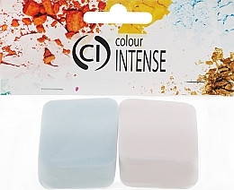 Fragrances, Perfumes, Cosmetics Makeup Sponges, pink + blue - Colour Intense