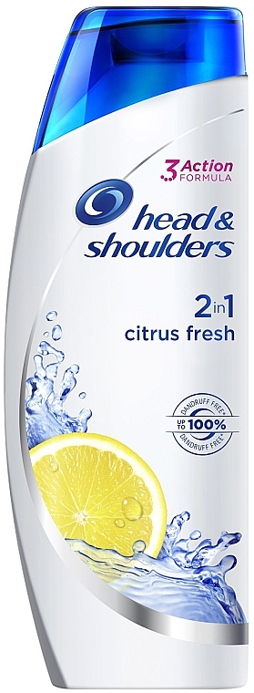 2in1 Citrus Fresh Shampoo - Head & Shoulders Citrus Fresh 2in1 — photo N1