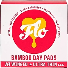 Fragrances, Perfumes, Cosmetics Bamboo Day Pads, 16 pcs. - Flo Bamboo Day Pads