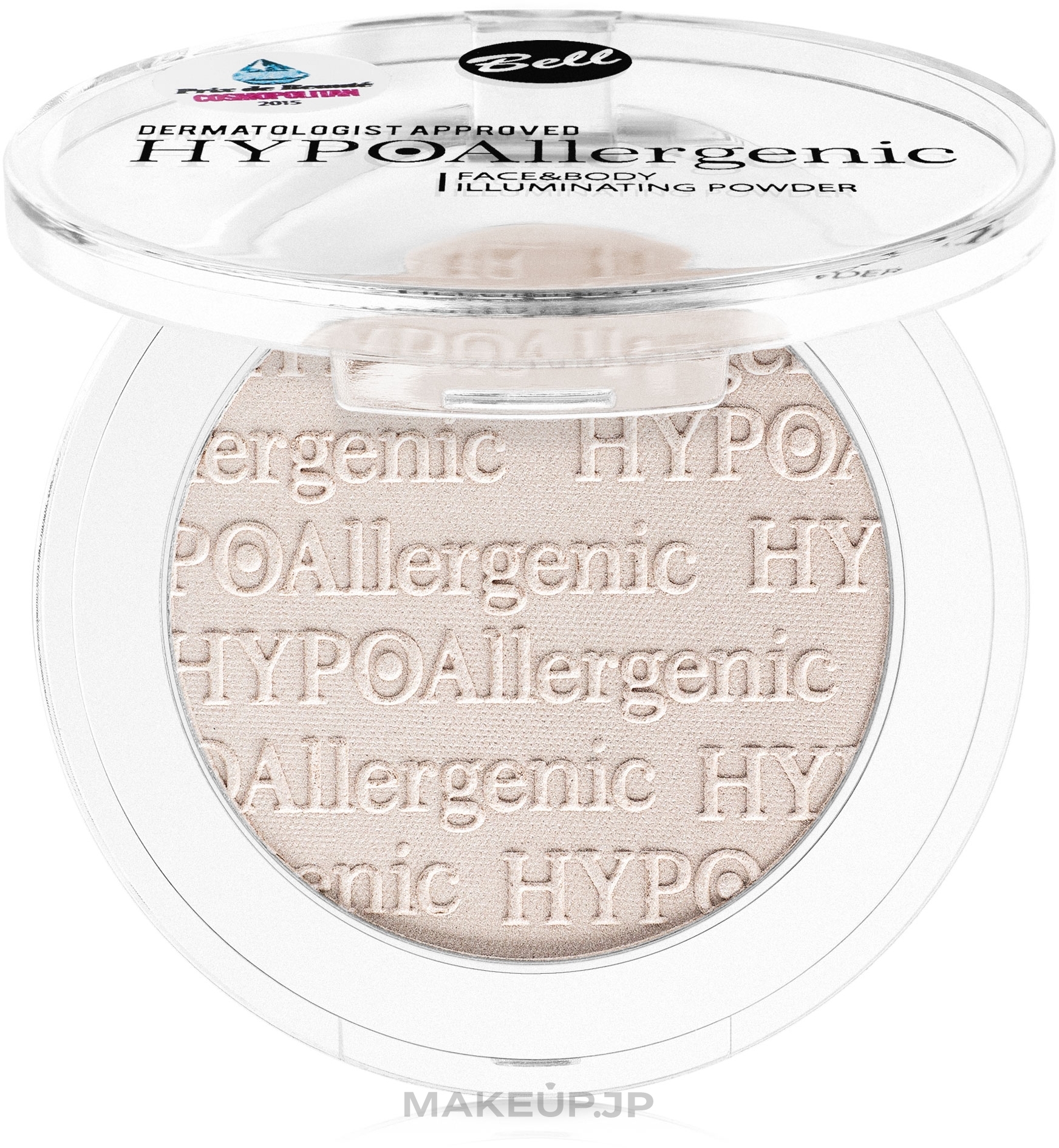 Hypoallergenic Face & Body Highlighting Powder - Bell HypoAllergenic Face&Body Illuminating Powder — photo 01