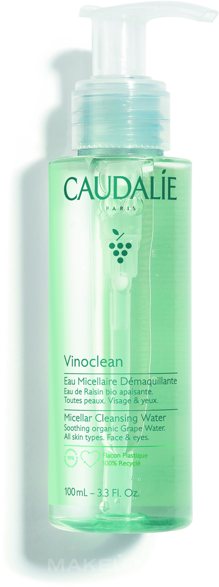 Micellar Water - Caudalie Vinoclean Micellar Cleansing Water — photo 100 ml