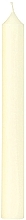 Fragrances, Perfumes, Cosmetics Decorative Candle d22, ivory - La Francaise 7H