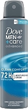 Pure Comfort Antiperspirant Deodorant - Dove Men+Care Advanced Clean Comfort Antiperspirant — photo N1