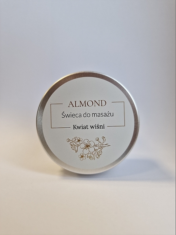 GIFT! Cherry Blossom Massage Candle - Almond Cosmetics Cherry Blossom Massage Candle — photo N1