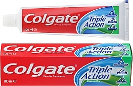 Fragrances, Perfumes, Cosmetics Toothpaste "Triple Action" - Colgate Triple Action Original Mint