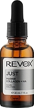 Face & Neck Serum - Revox Just Marine Collagen + HA Algae Solution — photo N3