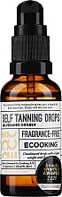 Fragrances, Perfumes, Cosmetics Self-Tanning Drops - Ecooking Self Tanning Drops