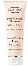 Fragrances, Perfumes, Cosmetics Cleansing Foam for Face - Clarins Gentle Foaming Cleanser Dry or Sensitive Skin Types