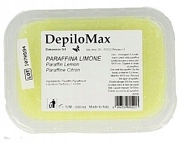 Lemon Cosmetic Paraffin - DimaxWax DepiloMax Parafin Lemon — photo N1