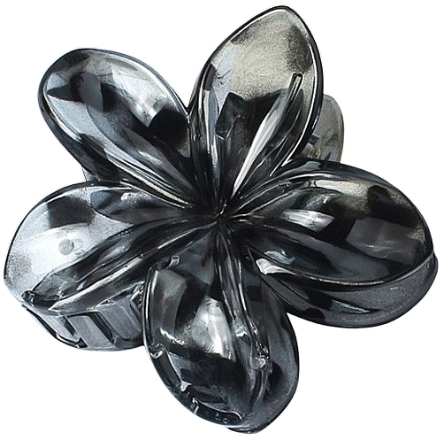 Flower Hair Clip SP317CZ, 7.5 x 8 cm, XL - Ecarla — photo N1