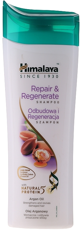 Protein Shampoo "Repair & Regenerate" - Himalaya Herbals Protein Repair & Regeneration Shampoo — photo N1