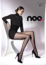 Tights 'Punto', 20 Den, nero - Knittex — photo N2