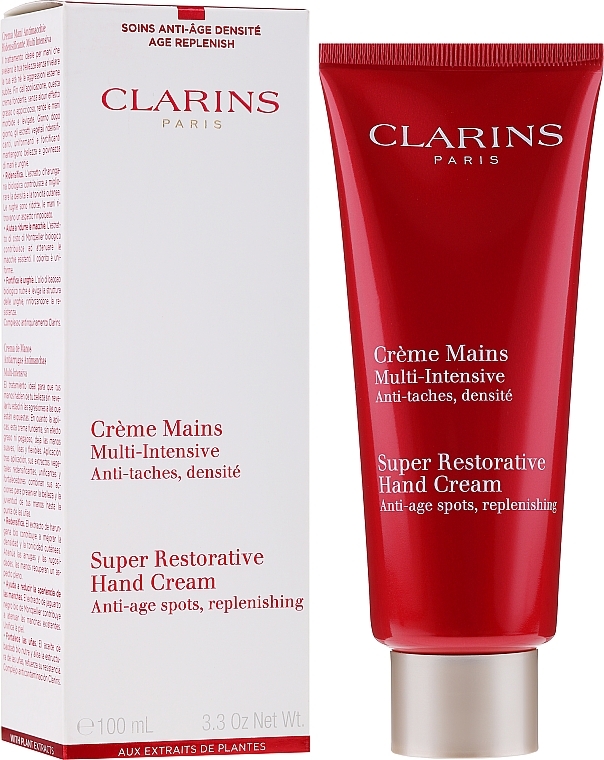 Regenerating Hand Cream - Clarins Super Restorative Hand Cream — photo N2