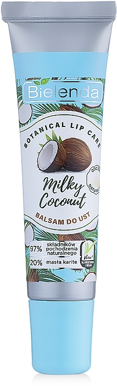 Lip Balm - Bielenda Milky Coconut Lip Balm — photo N1