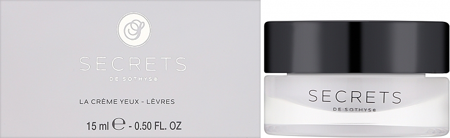 Eye & Lip Cream - Sothys Secrets Eye and Lip Youth Cream — photo N2