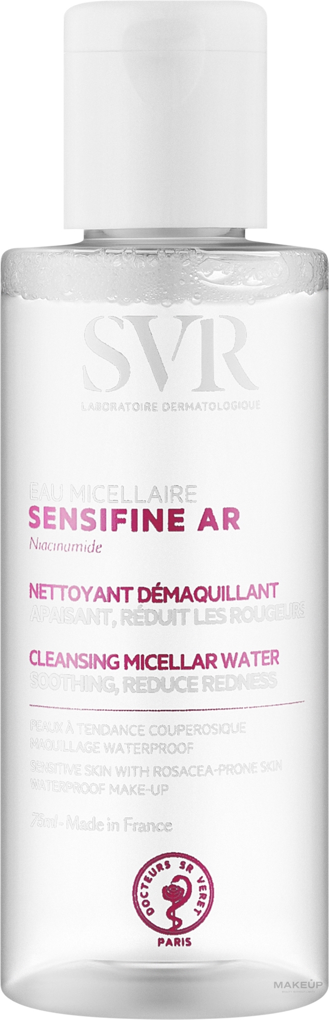 Micellar Water - SVR Sensifine AR Eau Micellaire (mini size) — photo 75 ml