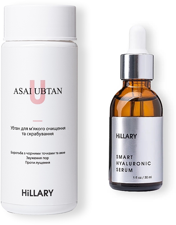 Face Care Set - Hillary Asai (ser/30ml + ubtan/50g) — photo N5