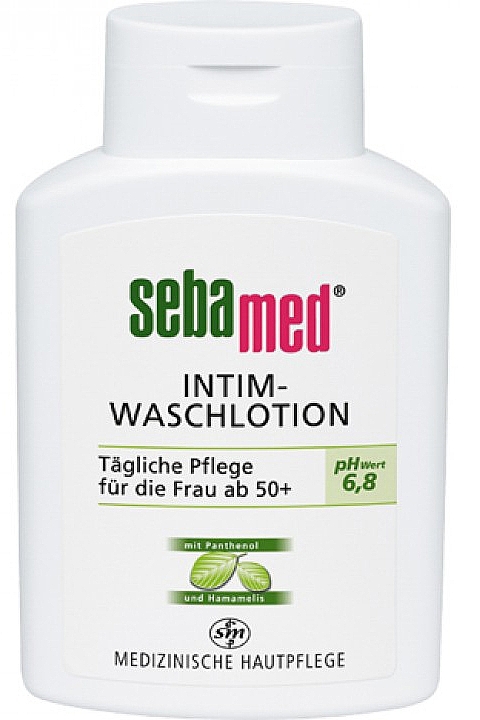 Intimate Wash Witch Hazel Lotion - Sebamed Sensitive Skin Intimate Washing Lotion pH 6.8 — photo N1