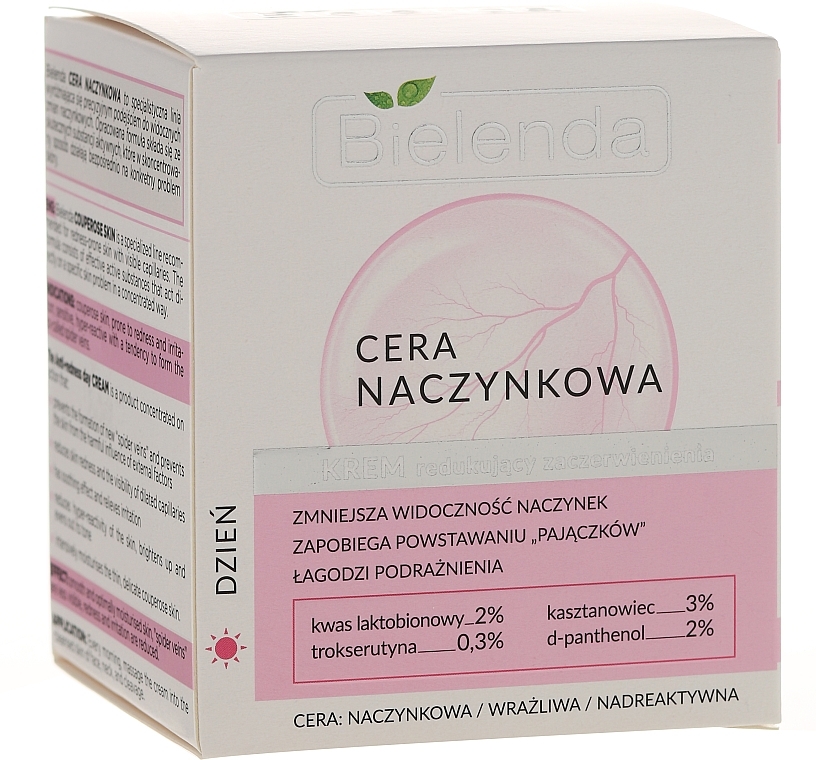 Anti-Redness Day Cream - Bielenda Capillary Skin Anti-Redness Face Cream — photo N6