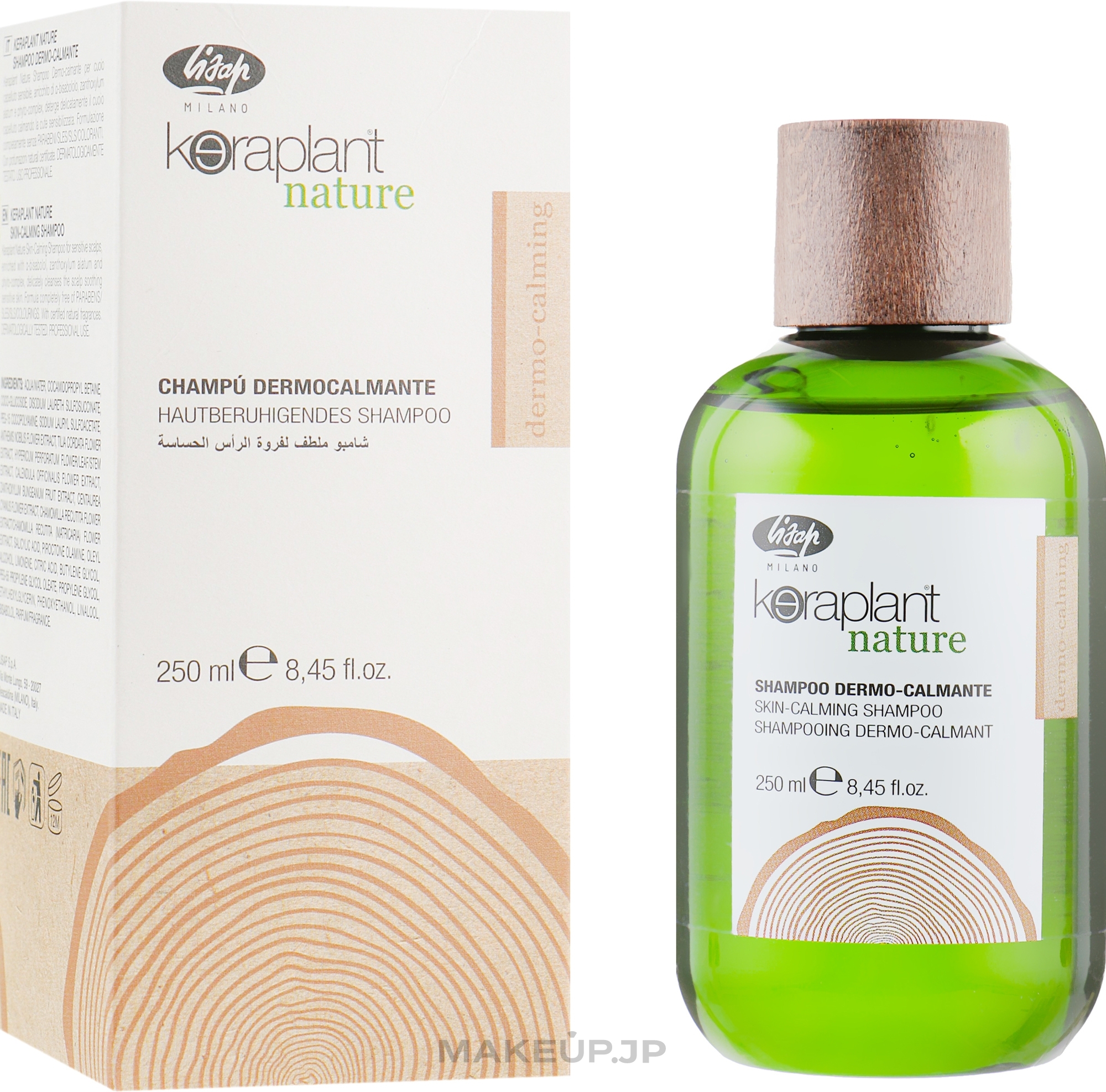 Skin-Calming Shampoo - Lisap Keraplant Nature Skin-Calming Shampoo — photo 250 ml