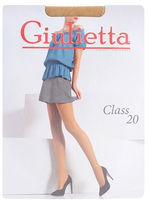 Tights "Class" 20 Den, daino - Giulietta — photo N2