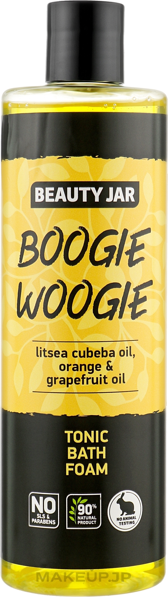 Tonic Bath Foam with Litzea Cubeba, Orange & Grapefruit Oil - Beauty Jar Boogie Woogie Tonic Bath Foam — photo 400 ml