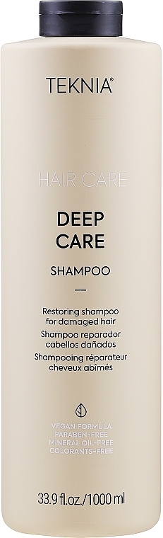 Repairing Shampoo for Damaged Hair - Lakme Teknia Deep Care Shampoo — photo N10