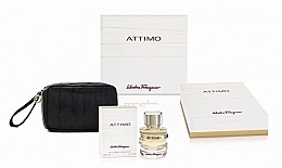 Fragrances, Perfumes, Cosmetics Salvatore Ferragamo Attimo - Set (edp/50ml + bag)