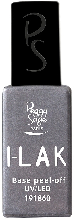 Base Coat - Peggy Sage I-Lak Base Peel-Off UV/LED — photo N1