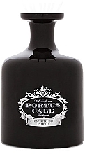 Fragrances, Perfumes, Cosmetics Diffuser Bottle 2l, black gloss - Portus Cale Glossy Black Glass Diffuser Bottle