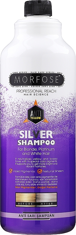 Silver Shampoo - Morfose Silver Szampon — photo N1